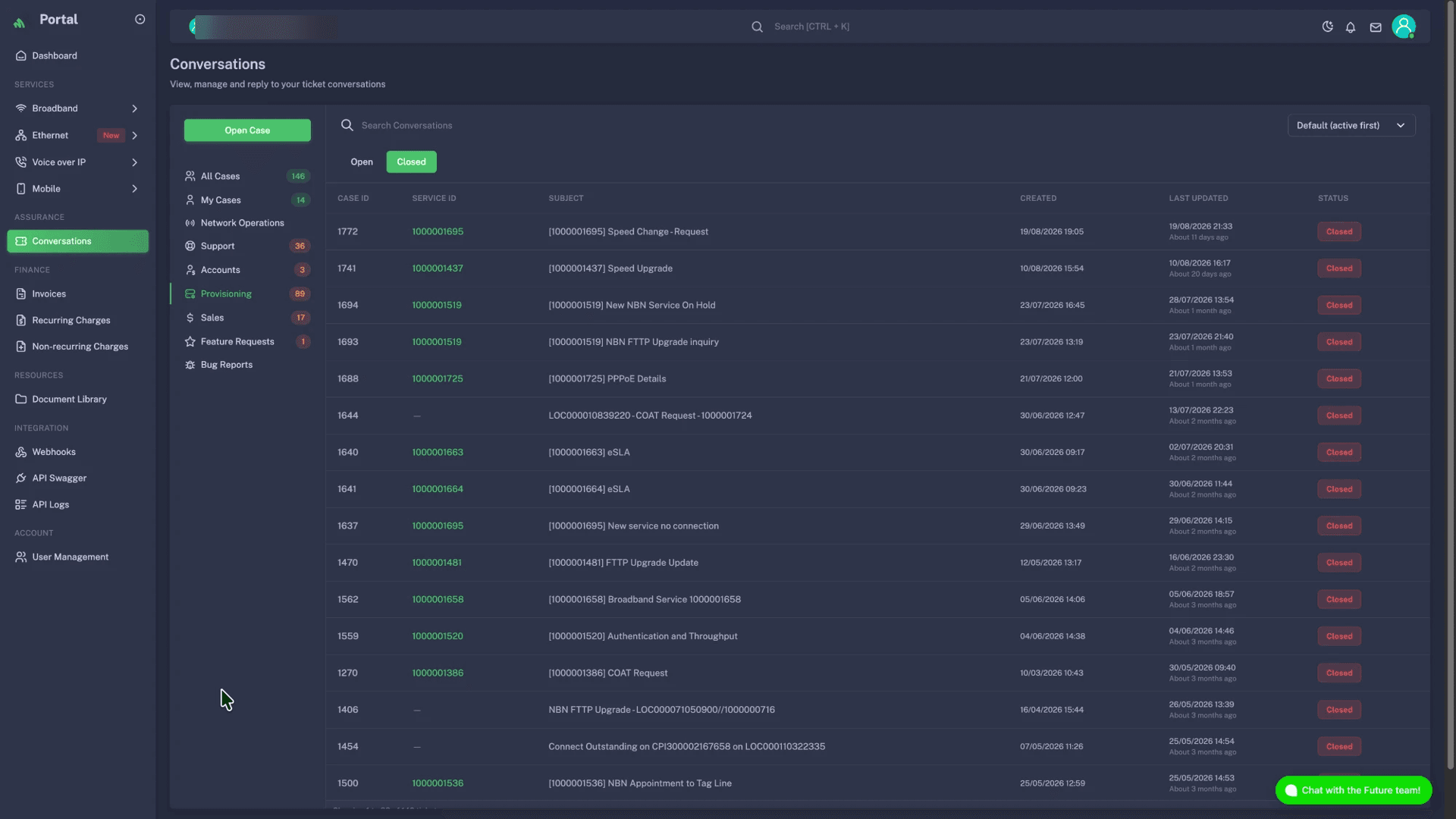 Automated Fault Logging